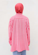 Load image into Gallery viewer, Olena Stripe Top (Red)