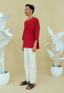 Paut Kurta Men (Red)