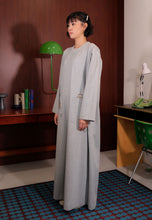 Load image into Gallery viewer, Yumna Shirt Caftan (Melange Grey)