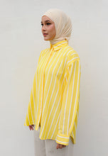 Load image into Gallery viewer, Olena Stripe Top (Yellow)
