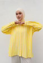 Load image into Gallery viewer, Olena Stripe Top (Yellow)