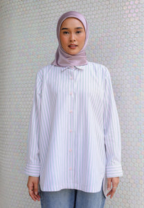 Isaaf Stripe Top (Soft Pink)