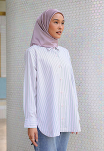 Isaaf Stripe Top (Soft Pink)