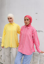 Load image into Gallery viewer, Olena Stripe Top (Red)