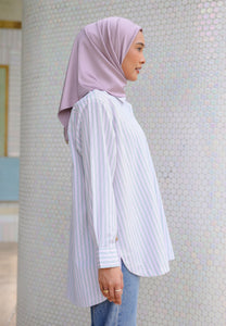 Isaaf Stripe Top (Soft Pink)