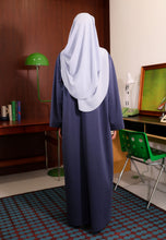 Load image into Gallery viewer, Yumna Shirt Caftan (Steel Blue)