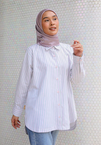 Isaaf Stripe Top (Soft Pink)