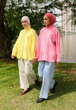 Load image into Gallery viewer, Olena Stripe Top (Yellow)