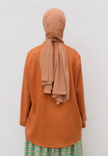 Load image into Gallery viewer, Senna Linen Top (Burnt Orange)