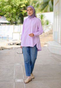 Isaaf Stripe Top (Pink)