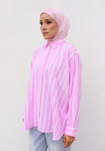 Load image into Gallery viewer, Olena Stripe Top (Pink)
