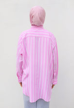 Load image into Gallery viewer, Olena Stripe Top (Pink)