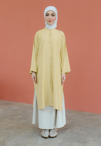 Ibna Printed Tunic (Mustard)