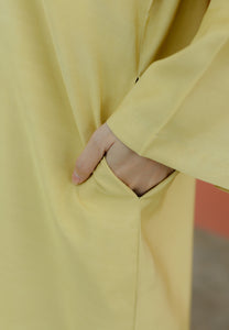 Ibna Printed Tunic (Mustard)