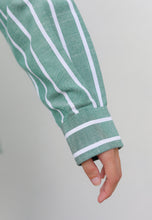 Load image into Gallery viewer, Olena Stripe Top (Green)