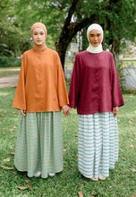 Load image into Gallery viewer, Senna Linen Top (Burnt Orange)