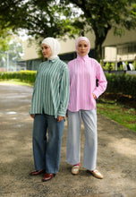 Load image into Gallery viewer, Olena Stripe Top (Green)