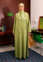 Load image into Gallery viewer, Yumna Shirt Caftan (Olive Green)