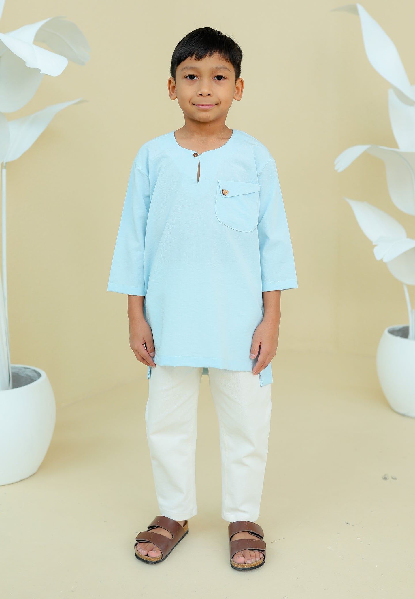 Paut Kurta Boy (Baby Blue)