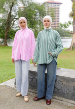 Load image into Gallery viewer, Olena Stripe Top (Pink)