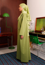 Load image into Gallery viewer, Yumna Shirt Caftan (Olive Green)