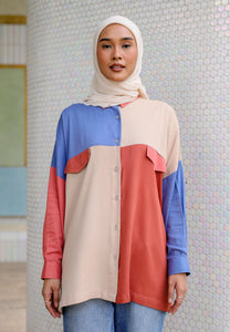 Nina Patch Top (Brick)