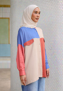 Nina Patch Top (Brick)