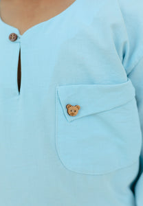 Paut Kurta Boy (Baby Blue)