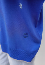 Load image into Gallery viewer, Areea Flower Knitwear (Blue)