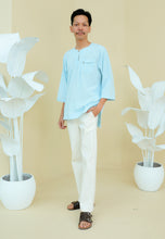 Load image into Gallery viewer, Paut Kurta Men (Baby Blue)