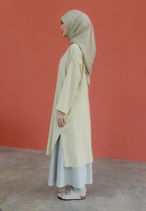Ibna Printed Tunic (Light Brown)