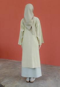 Ibna Printed Tunic (Light Brown)