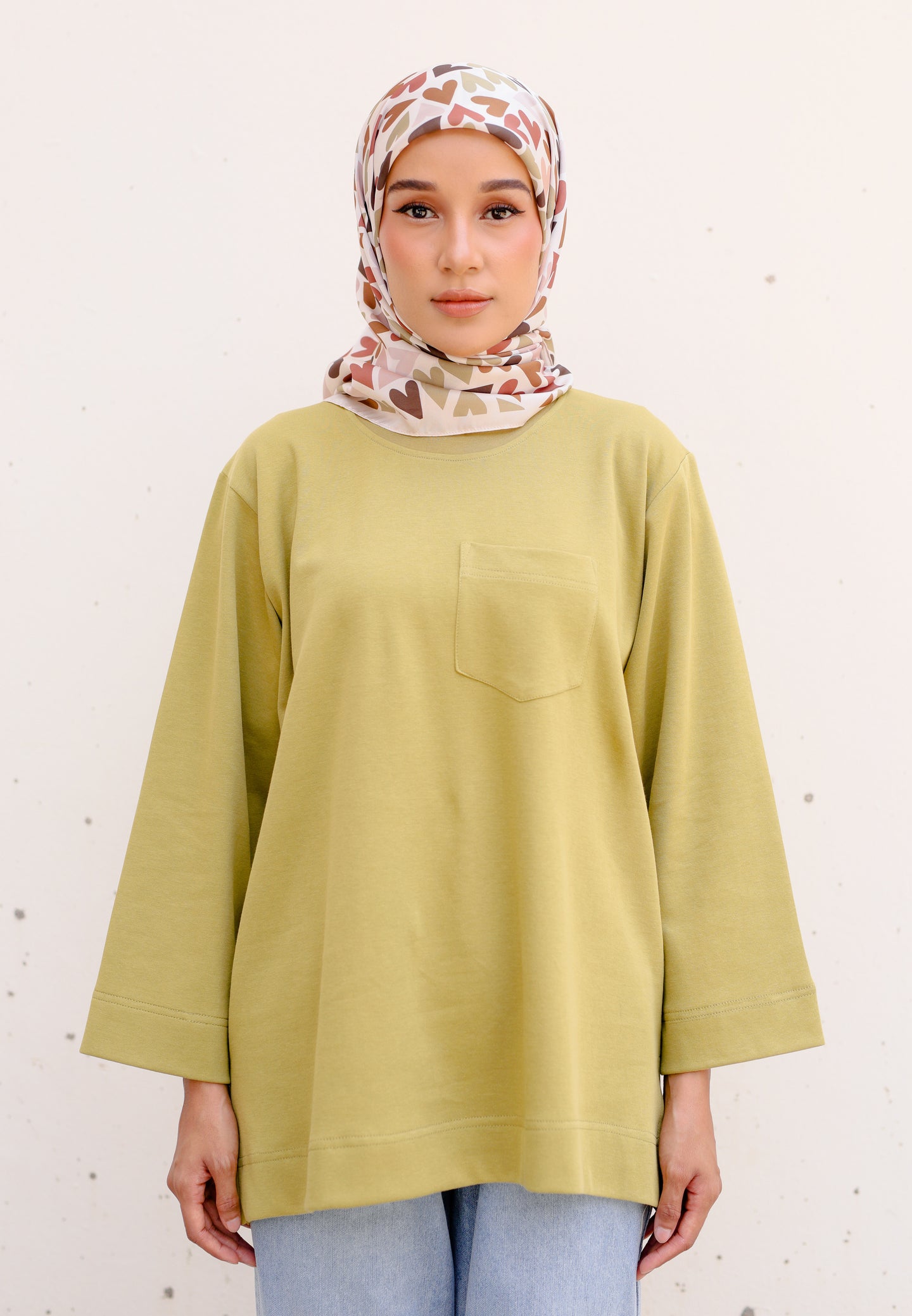 Zen Boxy T-Shirt (Lime Green)