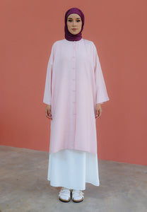 Ibna Printed Tunic (Pastel Pink)