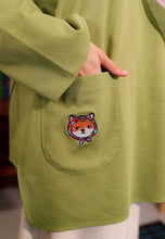 Load image into Gallery viewer, Bora Cat T-shirt (Olive Green)
