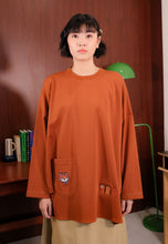 Load image into Gallery viewer, Bora Cat T-shirt (Brunt Orange)