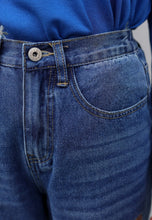 Load image into Gallery viewer, Xena Wide Jeans (Blue)