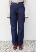 Load image into Gallery viewer, Xena Wide Jeans (Dark Blue)