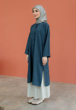 Load image into Gallery viewer, Ibna Printed Tunic (Steel Blue)