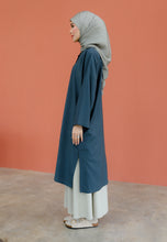 Load image into Gallery viewer, Ibna Printed Tunic (Steel Blue)