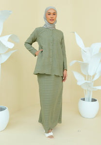 Utuh Kurung (Moss Green)