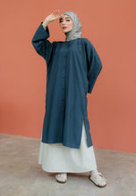 Load image into Gallery viewer, Ibna Printed Tunic (Steel Blue)