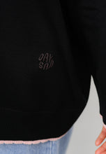 Load image into Gallery viewer, Areea Flower Knitwear (Black Maroon)