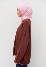 Load image into Gallery viewer, Areea Flower Knitwear (Brown Pink)