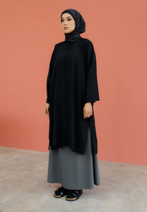 Ibna Printed Tunic (Black)
