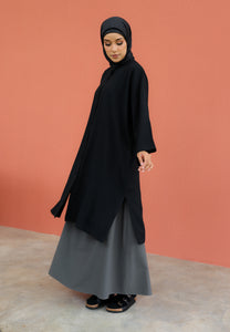 Ibna Printed Tunic (Black)