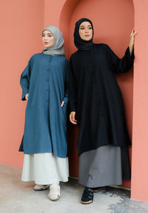Ibna Printed Tunic (Black)