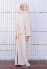 Load image into Gallery viewer, Yumna Shirt Caftan (Beige)
