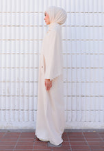 Load image into Gallery viewer, Yumna Shirt Caftan (Beige)
