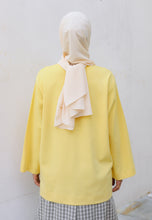 Load image into Gallery viewer, Zen Boxy T-Shirt (Pastel Yellow)
